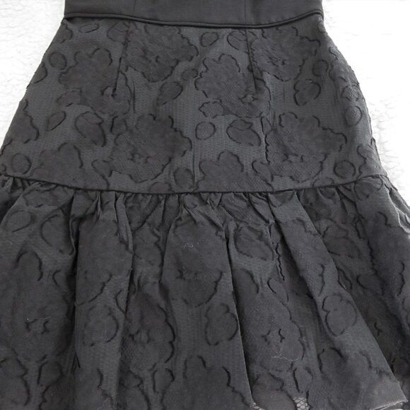 Aidan MATTOX jacquard cocktail dress lace 4 nwt party - Picture 10 of 13